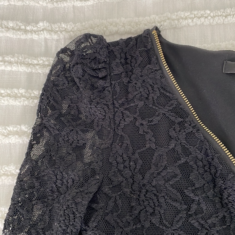 Guess Black Long Sleeve Dress - Picture 6 of 8